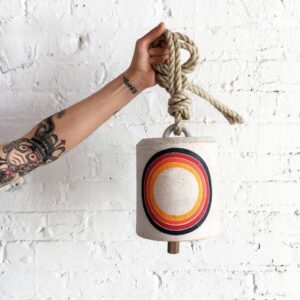 Thrown Bell Wide: Rainbow Rings